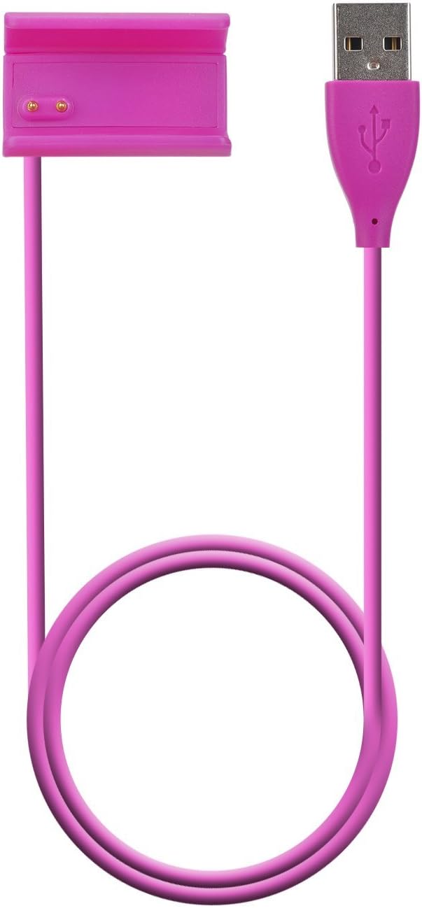 Eityilla Fitbit Alta Charger, 1ft USB Charger Replacement Charging Charger Cable Cord for Fitbit Alta (Purple)