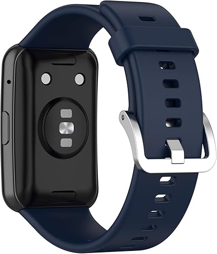 Vista 19 de E ECSEM Correas compatibles con HUAWEI Watch FIT - Correa de repuesto suave, flexible e impermeable, accesorios clásicos, pulseras para Huawei Watch