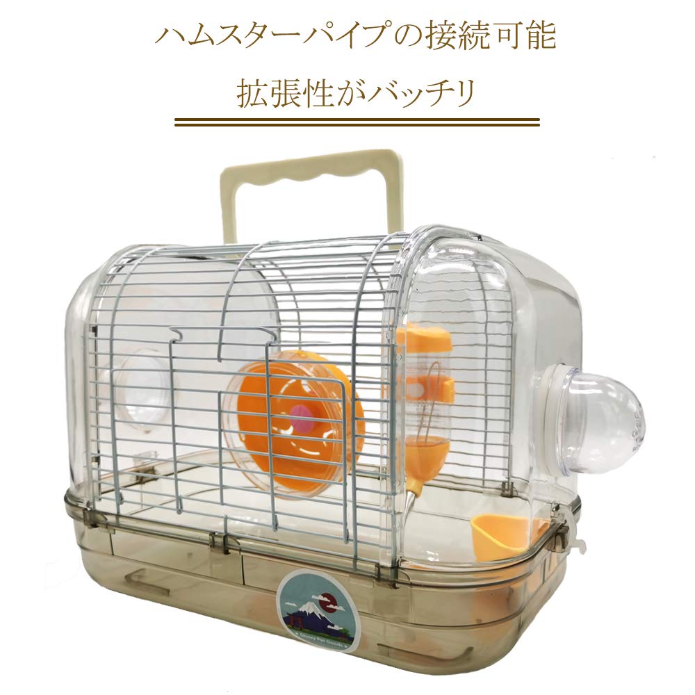 ハムスター飼育セット　ホイール付きケージ｜床材｜サークル｜キャリー他（ほぼ美品） ハムスター飼育セットホイール付きケージ｜床材｜サークル｜キャリー他