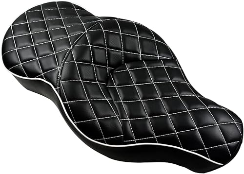 Motocicletas Two Up Rider asiento de pasajero delantero y trasero Cafe Racer asientos para Harley Sportster XL 883 1200 2004-2023