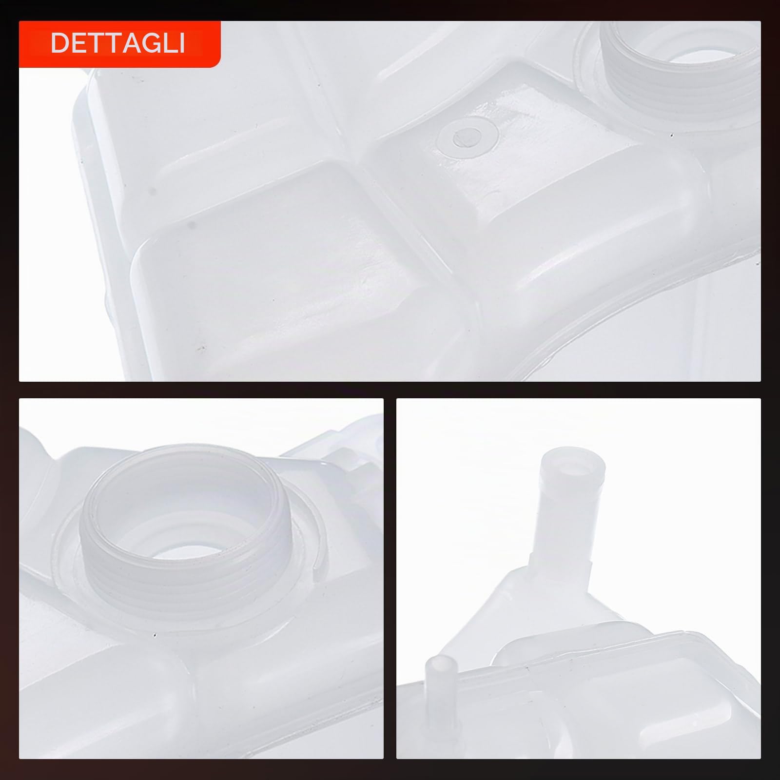 Frankberg Serbatoio di Espansione Refrigerante Contenitore per refrigerante Compatibile con Fiesta V JD JH 1.4 16V Fiesta V JD JH 1.25 16V Fusion JU 1.4 Fusion JU 1.6 Fiesta V JD JH 1.6 16V 1221362