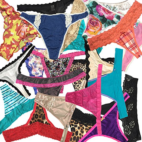 Underwear for Women 12 Pack Variety of G-String T-Back Thong Panties Tanga2