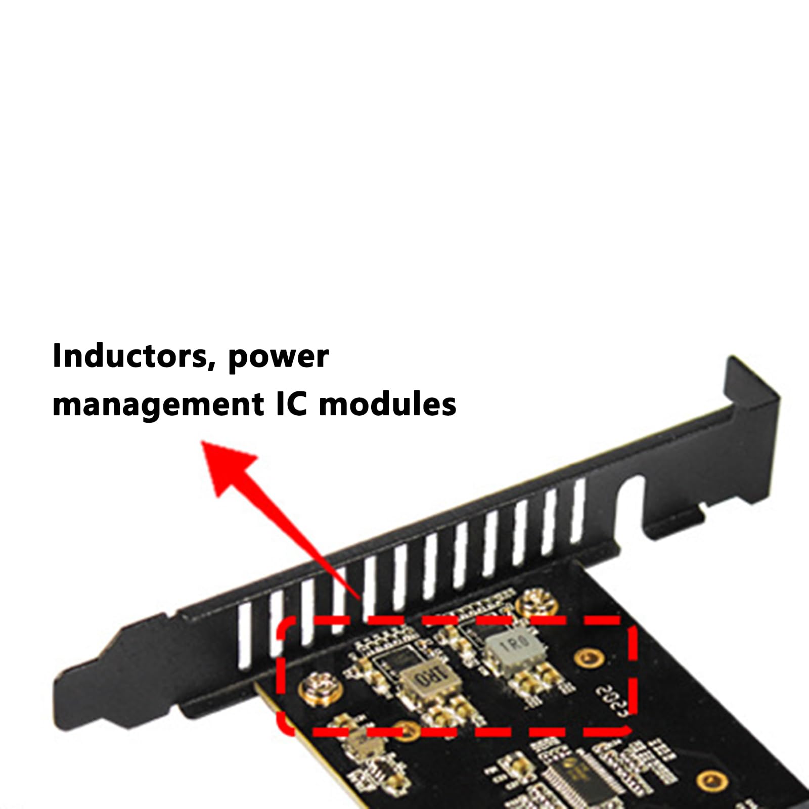 Scheda di espansione PCIe 5.0 X16 NVMe HDDs 4 slot per unità e RAID 0/1/5 per trasferimento dati ad alta velocità HDDs Array Adapter