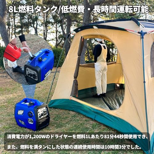 Gaidoh GH3800i インバーター発電機 の商品画像 6
