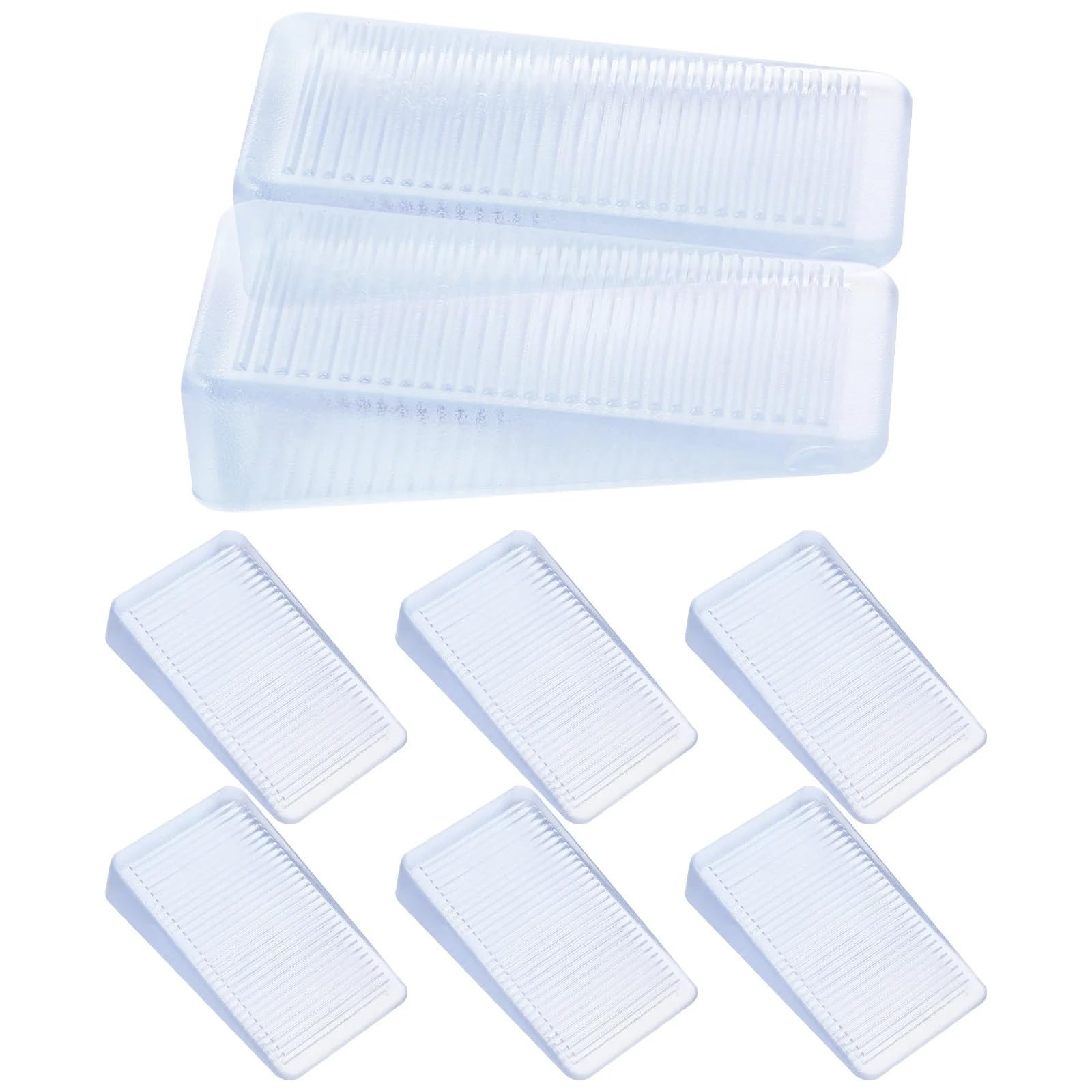 Furniture Levellers 8pcs Adjustable Furniture Shims Levelers Table Stabilizers Cabinet Wedges Floor Protectors Household Door Stopper Wood Mat