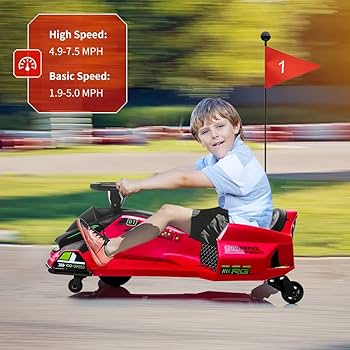 Amazon.co.jp: 24V キッズ ドリフトカー 子供用 電動ドリフト