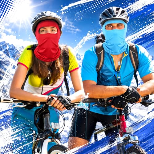 Image of Funtery 94 Pcs Balaclava Ski Mask Bulk Full Face Mask Men Women UV Protection Breathable for Summer Cycling Outdoor Sports