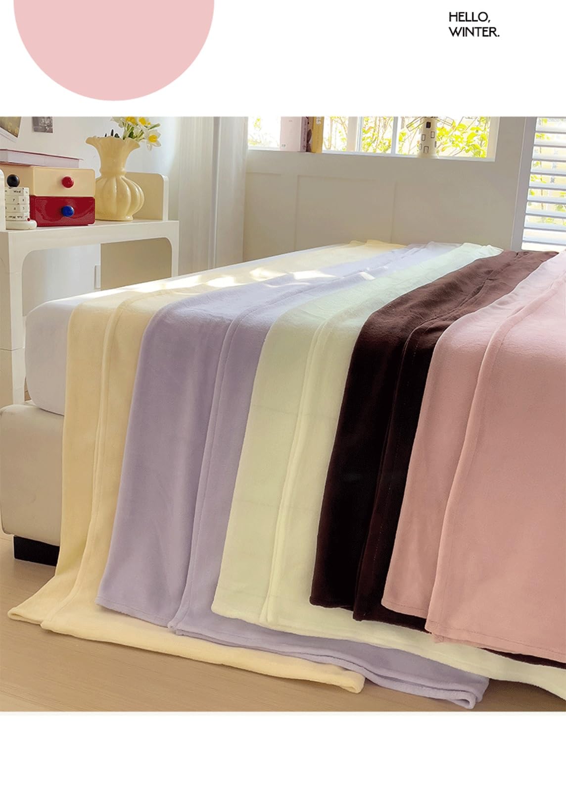 Warm Bettlaken ohne Gummizug 160x230cm 200x230cm 230x250cm Plüsch Fleece Betttuch Laken Kuschelig Flauschig Cashmere Touch Leintuch Haustuch(Purple,230x250cm+48x74cm x2)