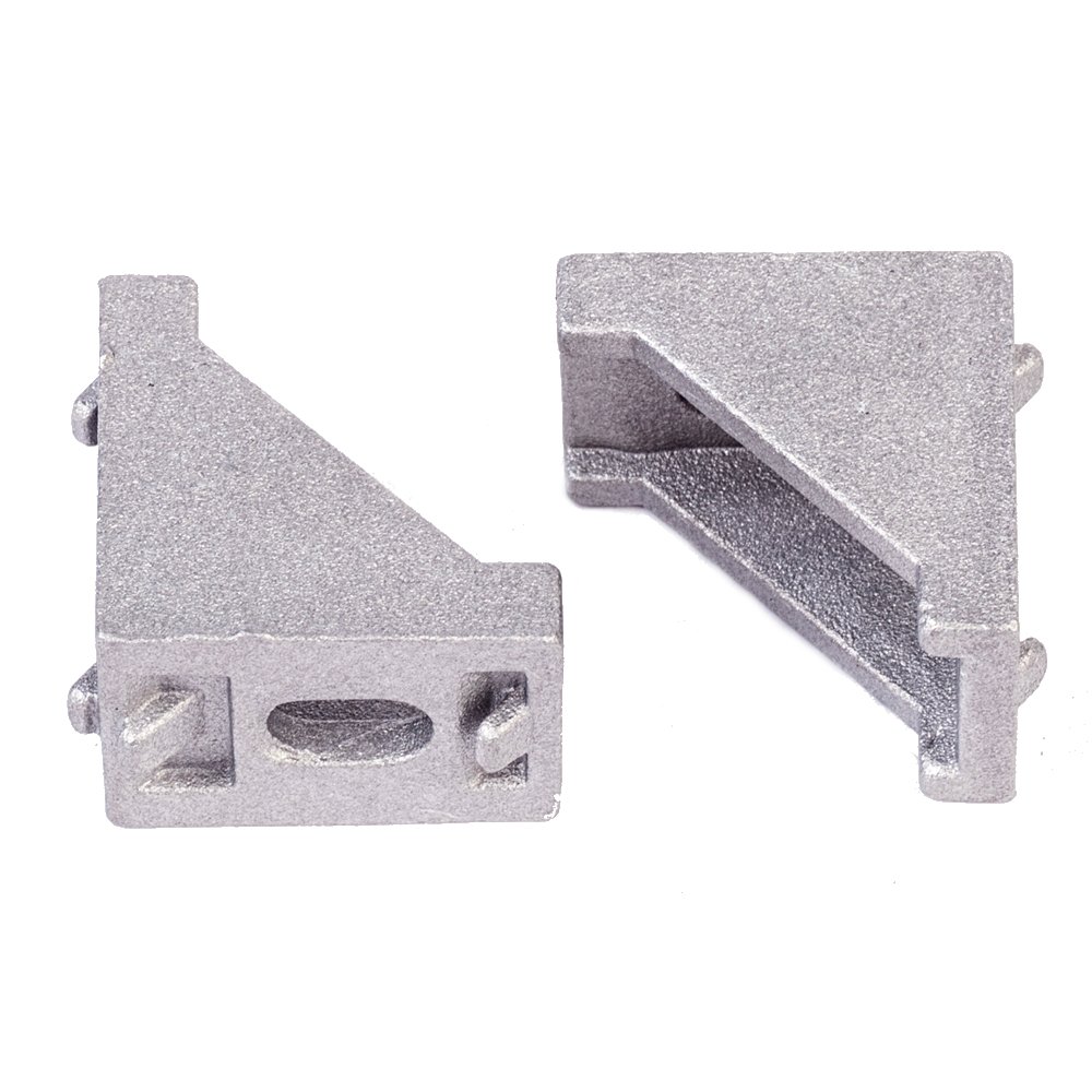 Hitommy Flsun 12Pcs 2028 Corner Joint Reinforced Bracket 3D Printer 2020 Aluminium Frame