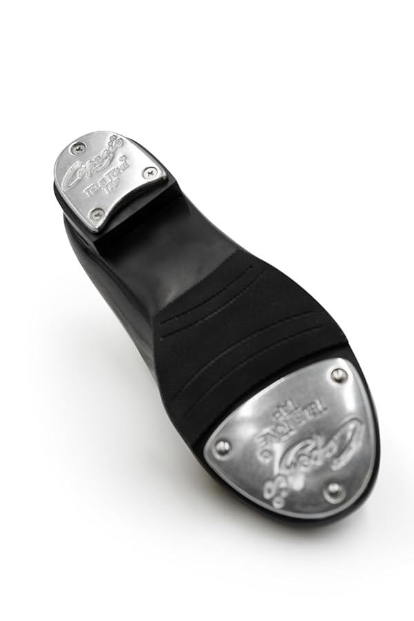 Amazon.com: Capezio girls Jr. Tyette Tap Shoe, Black Patent