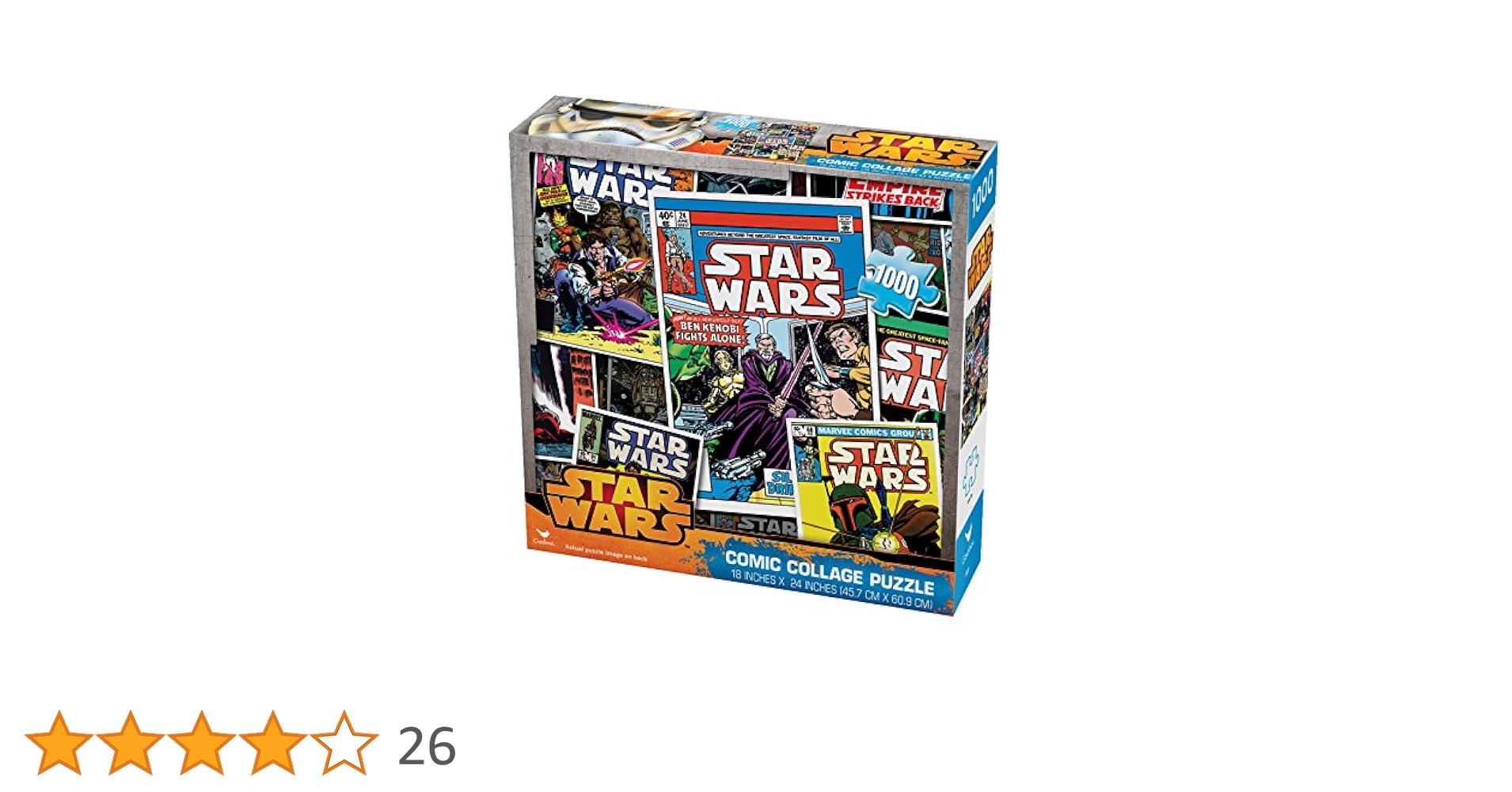 Star Wars Comic Collage Jigsaw Puzzle (1000 Piece), Jigsaw