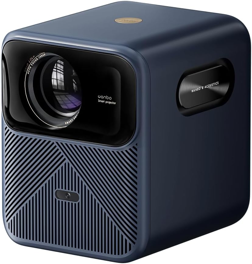 Wanbo Mozart 1 Pro Projector, front-side view