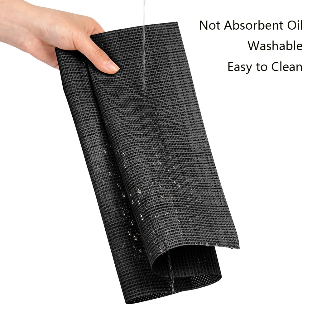 AUAUY Table Mats Set of 6, Non-Slip Heat Resistant Place Mats - Image 4