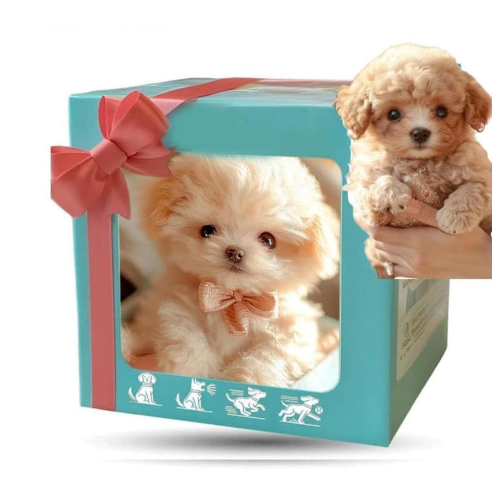AI Robot Dog Lifelike Robotic Puppy That Acts Like a Real Pet, Walks, Barks, and Wags Tail – Perfect Companion for Adults & Pet Lovers Style B