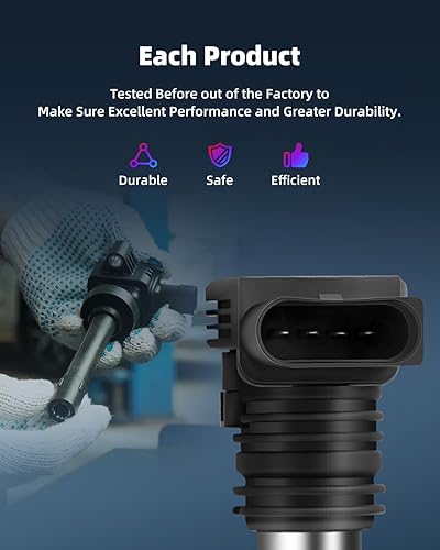 Miniatura 5 de eccpp Nueva Bobina de encendido uf411, Negro