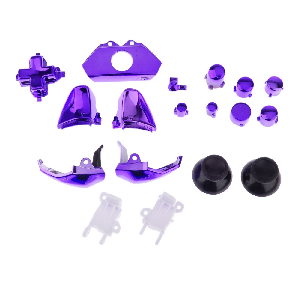 Magideal Set of 18 Replacement Controller Buttons Kit for Microsoft Xbox One Purple (B01LWV8NW8) Amazon Price History, Amazon Price Tracker