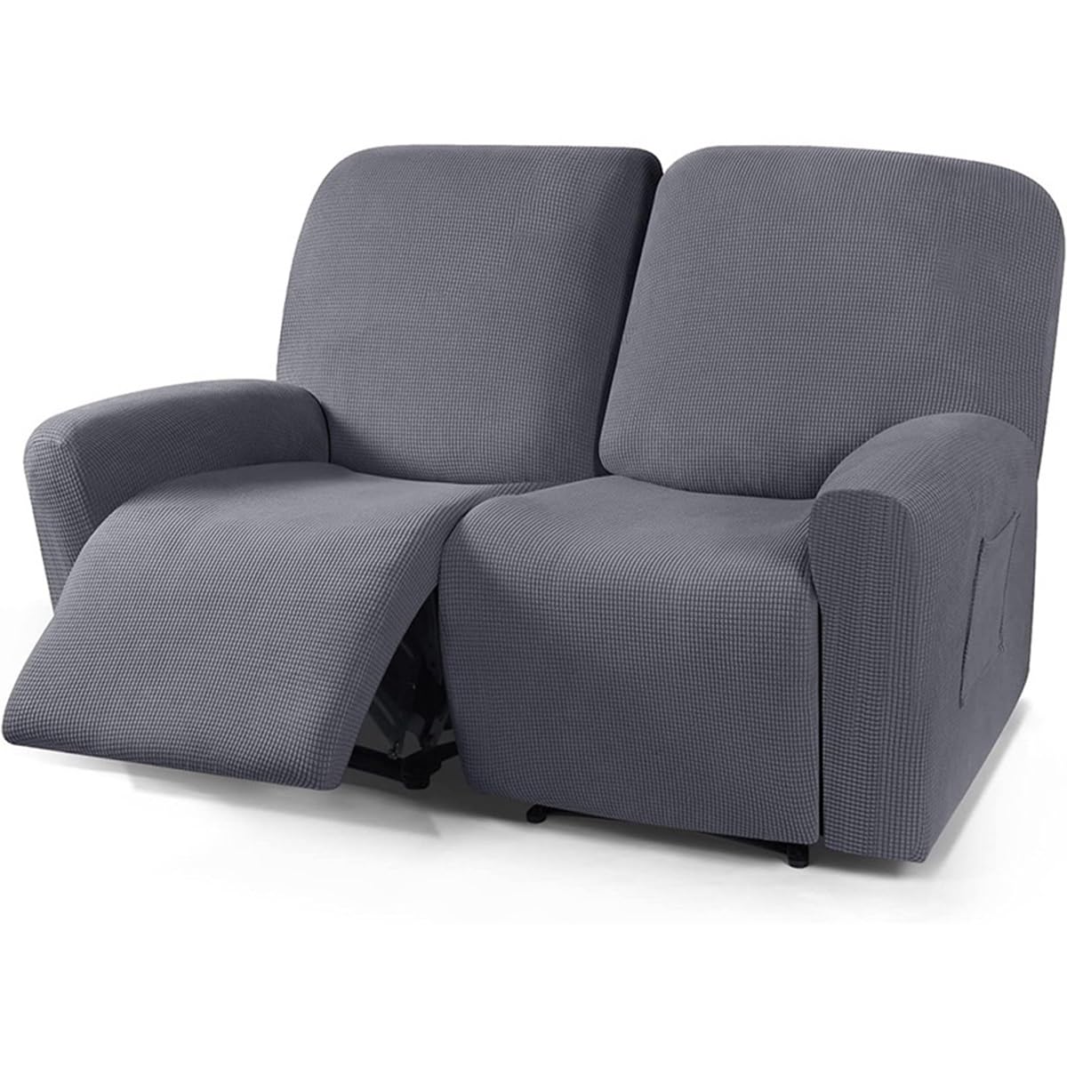 Housse de canapé antidérapante et extensible pour protéger les fauteuils inclinables de l'usure