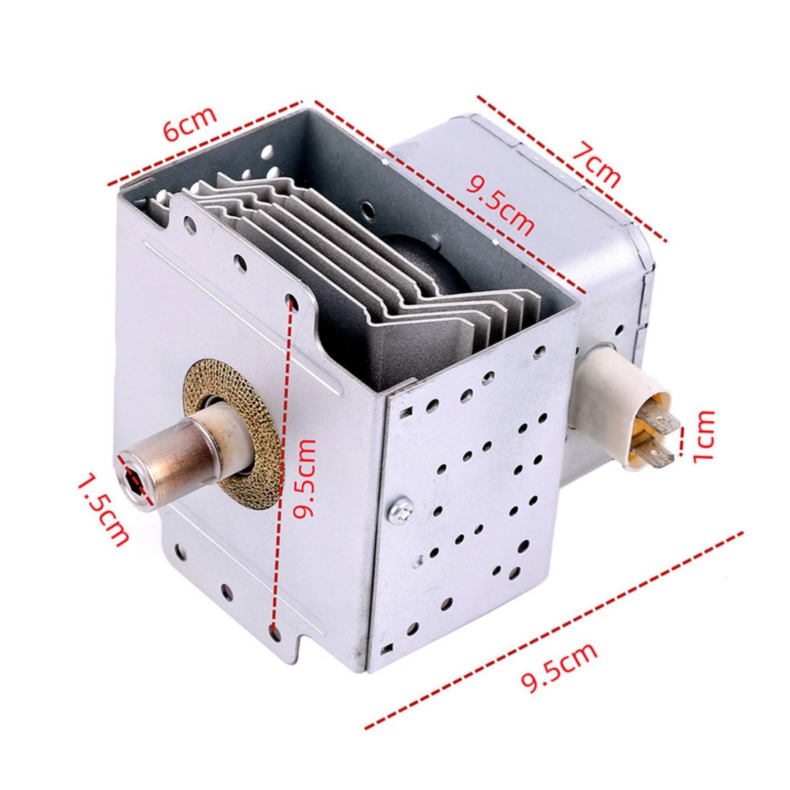 Yajuyi Magnetron di Ricambio Resisn | Riscaldamento Uniforme, Magnetron Microonde, Affidabile, Manunzione Elettrodomestici