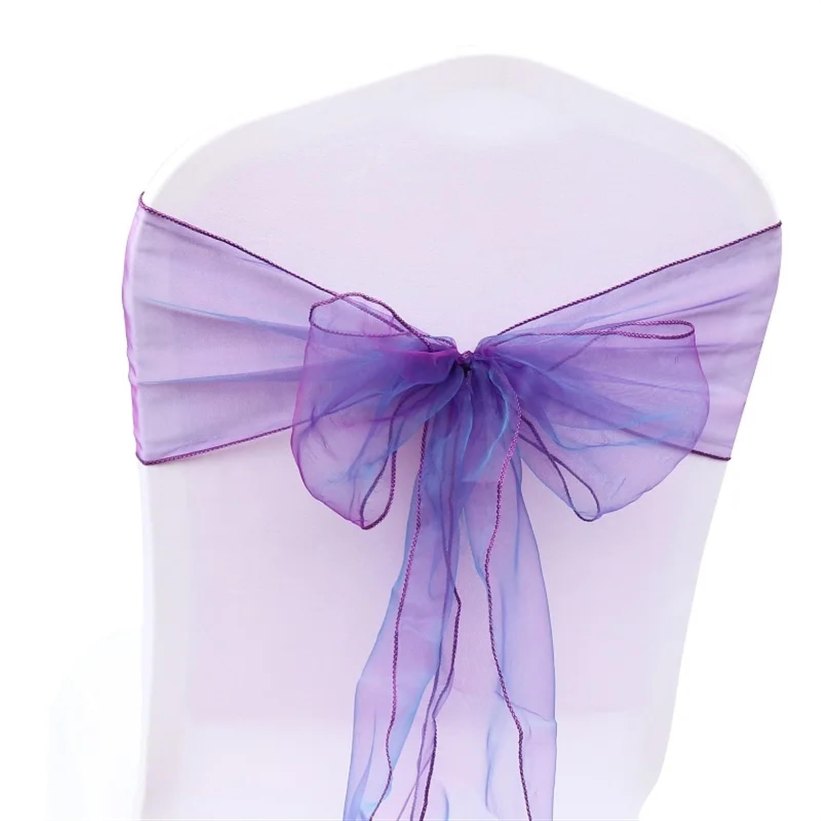 Amazon.co.jp: チェアサッシュ オーガンザ 蝶ネクタイ バンド ノット