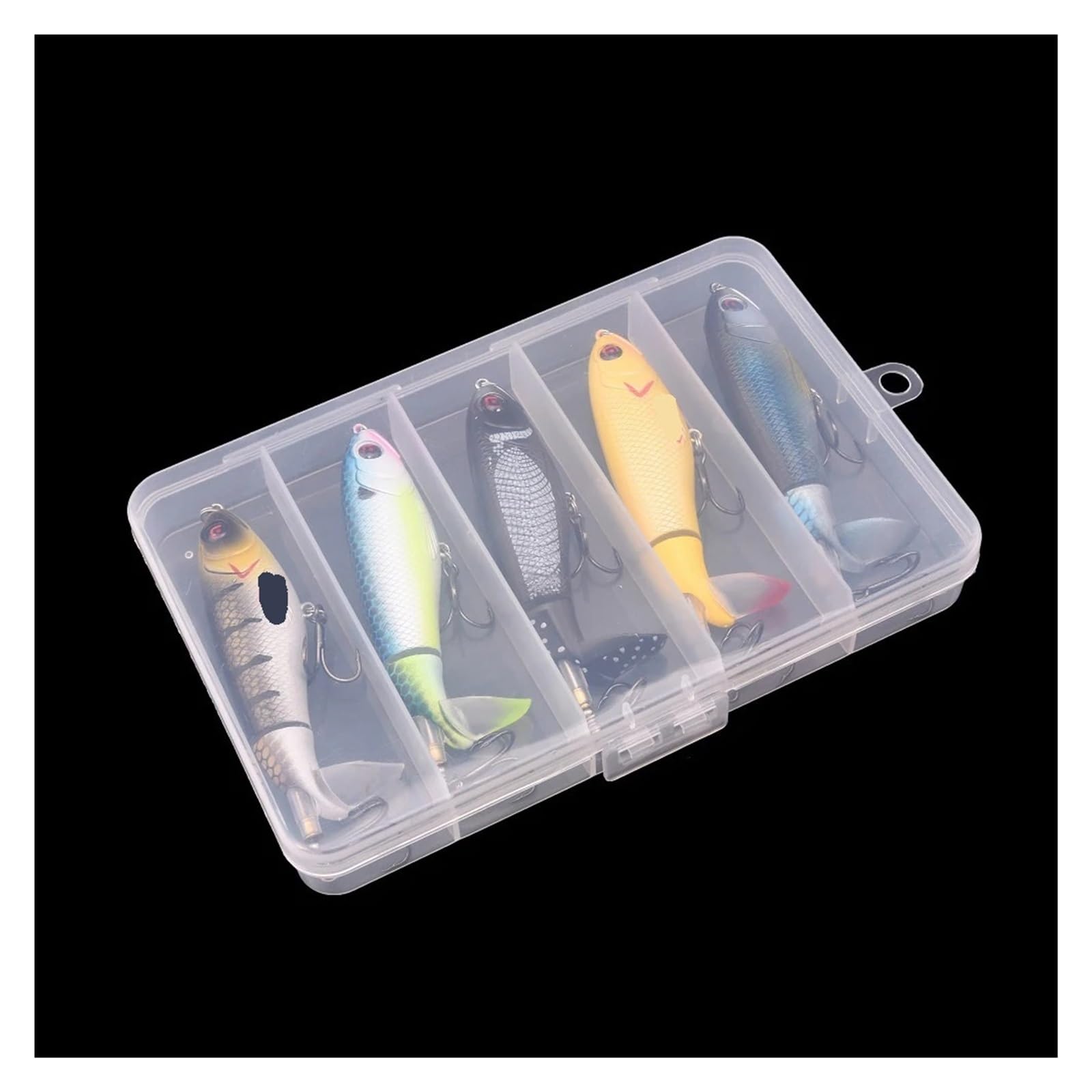 Leurres de pêche 10,5 cm/17 g avec Queue rotative Flottante, appâts de Surface for Eau salée, for Carpe, Bar, brochet pour Rivière Lac Mer Truite Perche