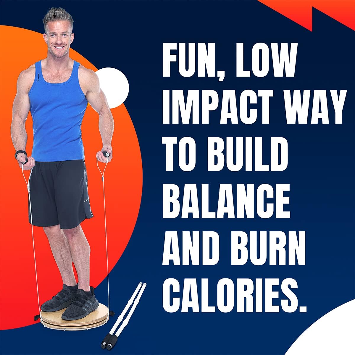 Durable Rotating Disk, Core Active Twist, sliding discs for exercises, fitness, physical therapy, and so much more by Maple Active