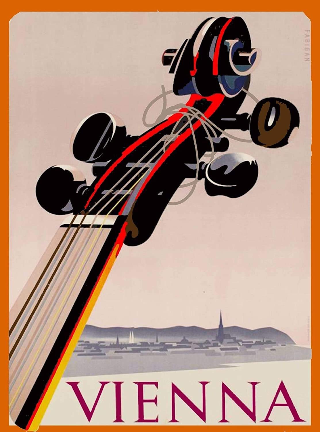 Personalized Metal Signs for Outdoors 12x16in,Vienna Violin Strings Austria Europe Austrian,Funny Livingrooms Bar Club Garden Coffee Shop Wall Art Decoration