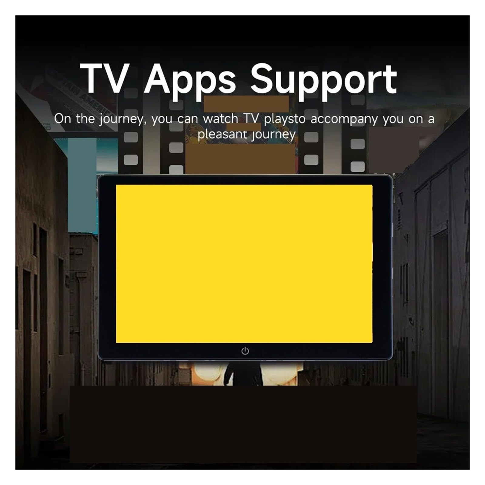 Reproductor Multimedia De Vídeo For Reposacabezas Coche 10,1 Pulgadas con Bluetooth Y Pantalla TV For Asiento Trasero(2G-32G-1P)