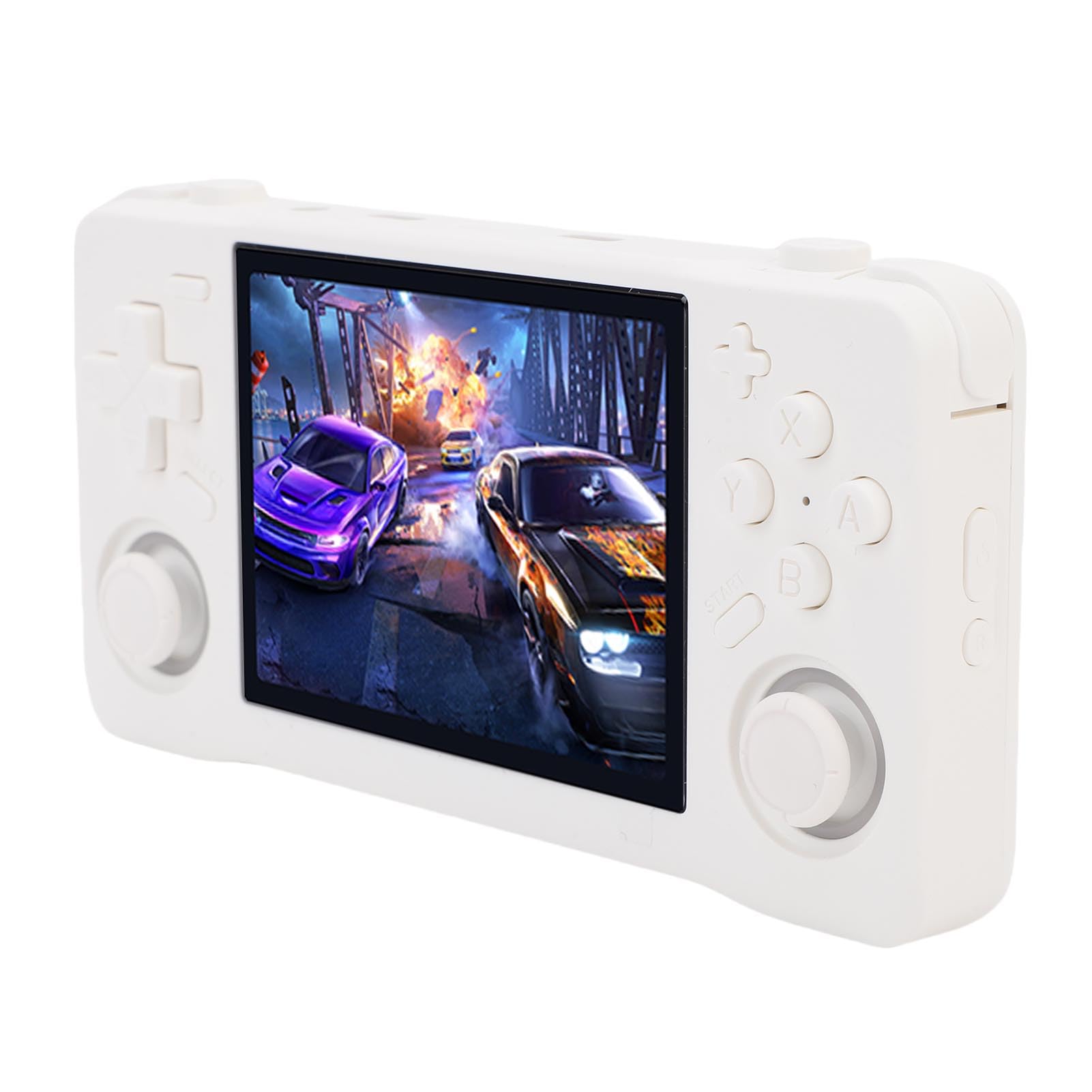 Annadue Console di Gioco Portatile retrò, Console di Gioco con Schermo HD da 3,5 Pollici, Lettore di Giochi Portatile Integrato in Emulatori Multipli per i Viaggi (#1)
