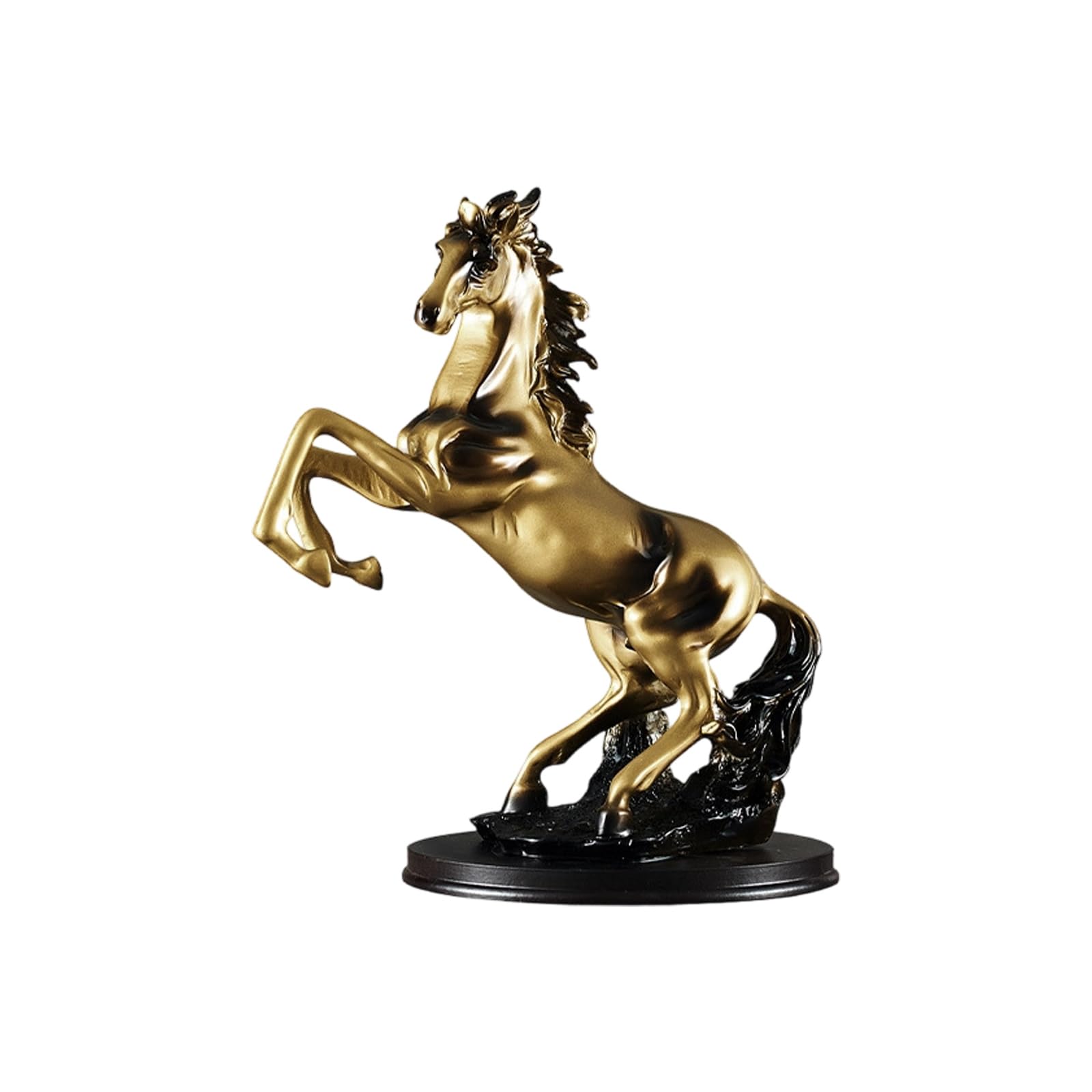 YPBEW Lucky Wealth Horse Statues Sculptures Animal Statue Collectibles Figurines Feng Shui Ornament Home Decorations Gift Animal Statue Sculpture
