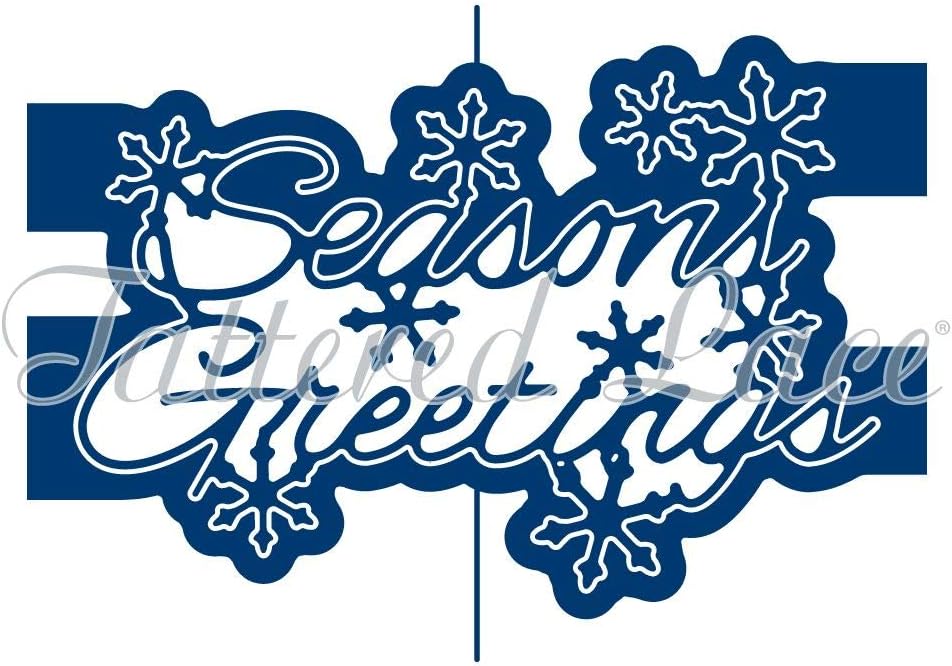 Ornamental Season's Greetings Cutting Die ETL267