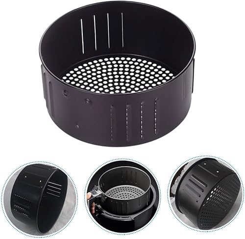 Miniatura 2 de BESTOYARD Cesta para freidora de aire, filtros cuadrados para hornear, freidora de aire de pavo, malla de alambre, cesta de alimentos, cesta para