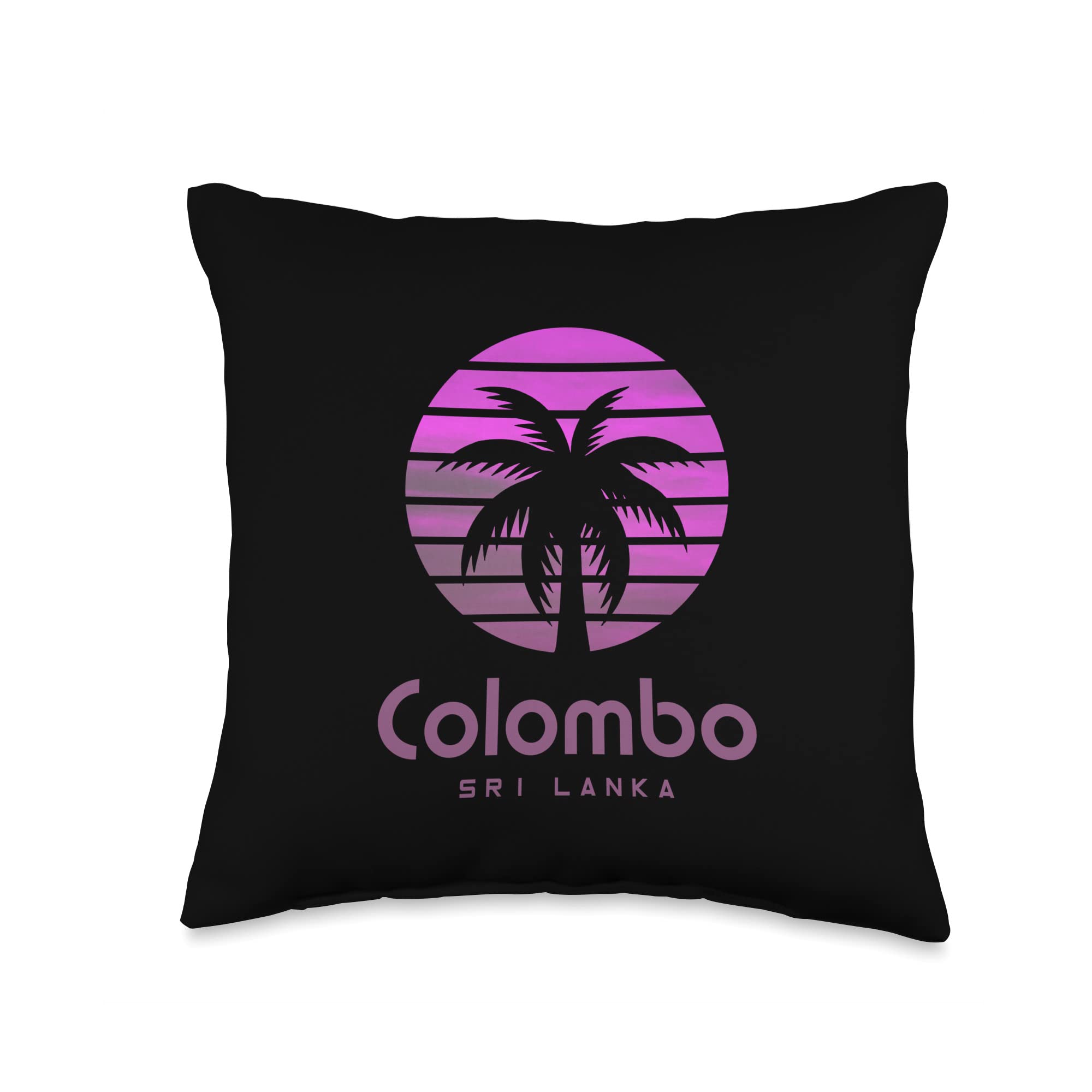 Colombo Sri Lanka Throw Pillow