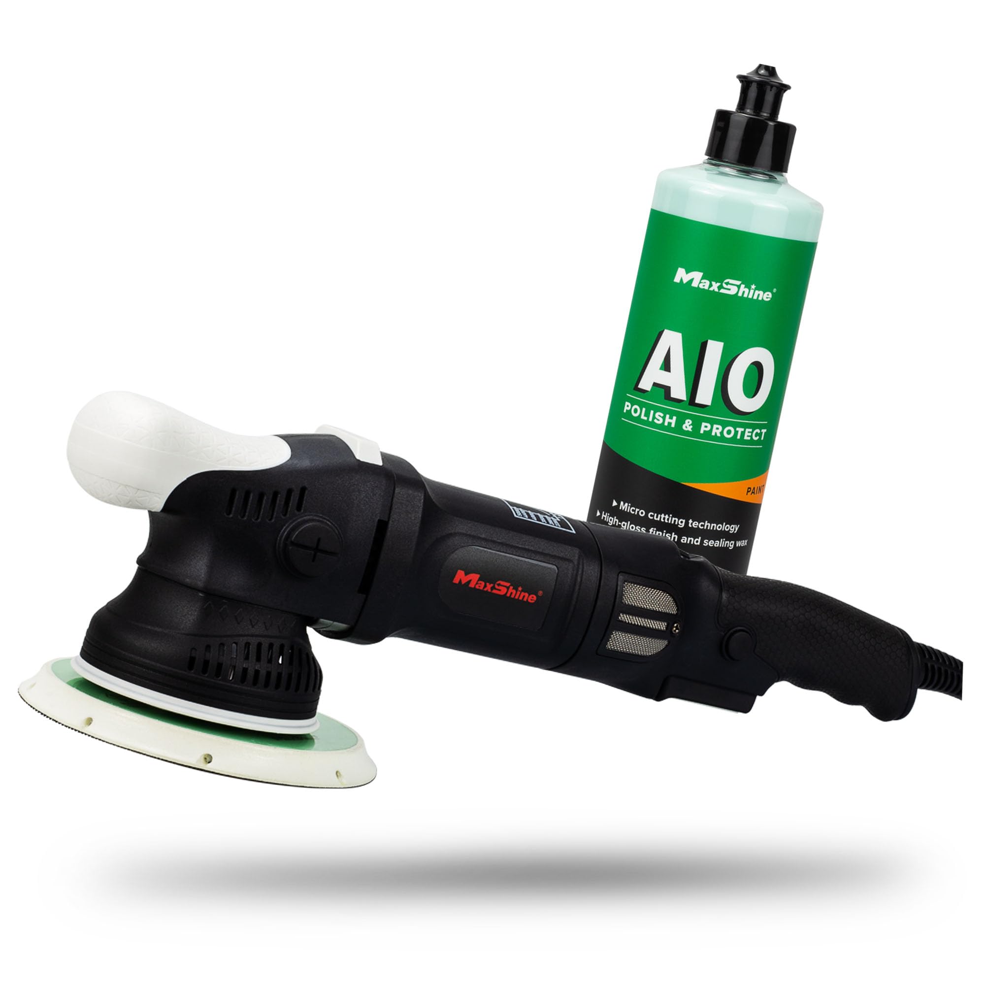 Maxshine Pro DA Polisher, polisseuse double action, 1000W, 6000 tr/min