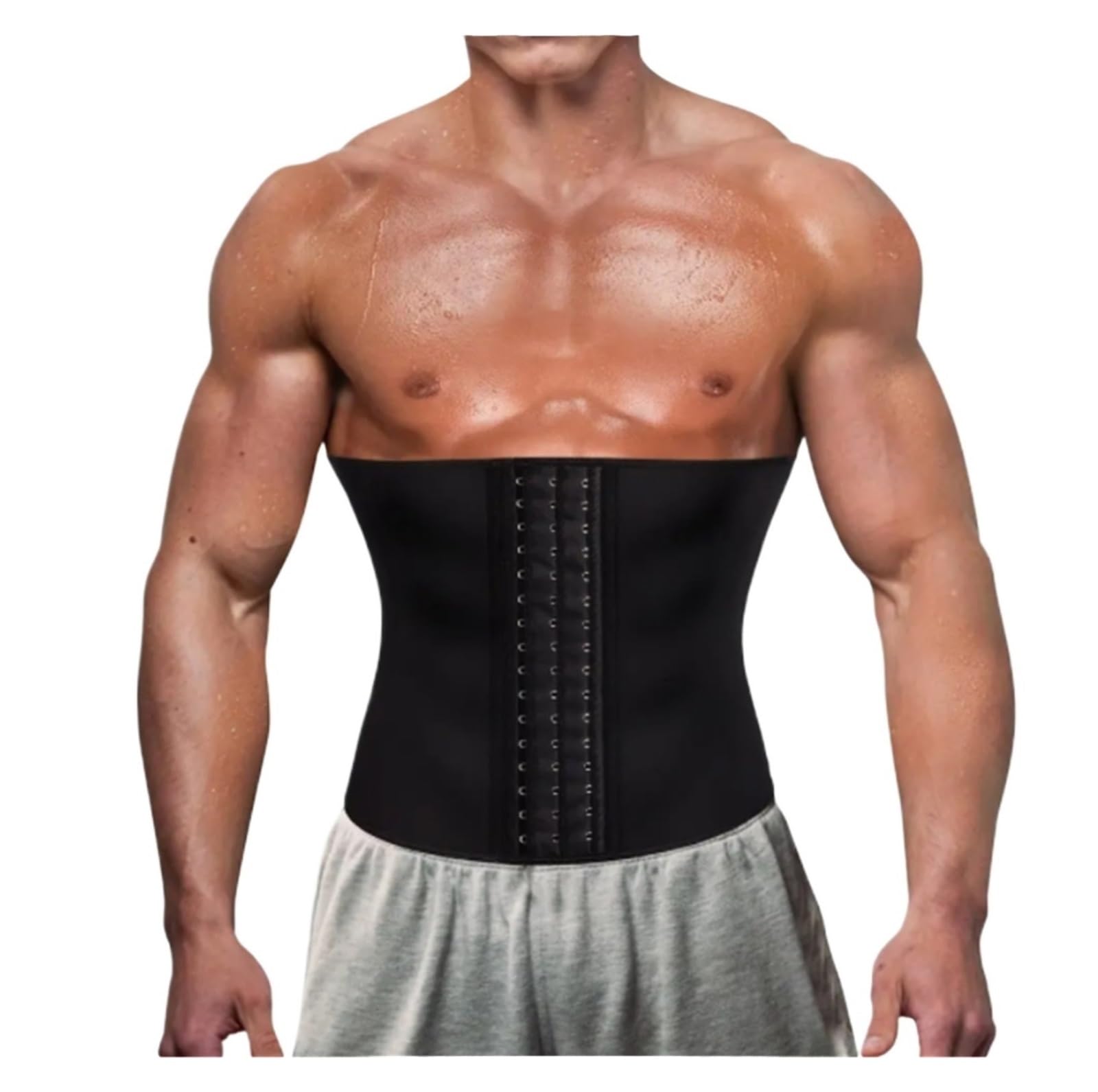 Fajas Waist Trainer Entrenador De Cintura For Hombre, Traje De Sauna For Sudor, Corsé Abdominal De Fitness, Cinturón De Soporte For Espalda Entrenador de Cintura