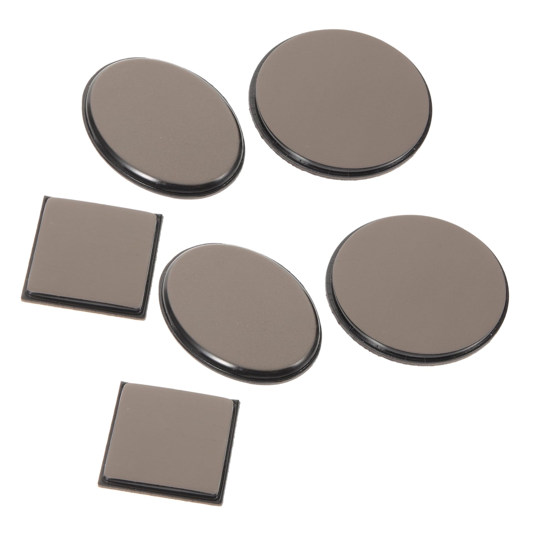 SHINEOFI 5 Set Kit Per La Creazione Di Sigilli Tampone Pastiglie Fabbricazione Scrapbooking Costume Timbro Del Stampaggio Chiaro Goffratura Plastica Black 6 Pezzi*5