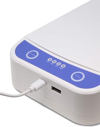 Miniatura 3 de Mundi Funda protectora personal UVC Light Phone Cleaner, blanco, talla única, Blanco