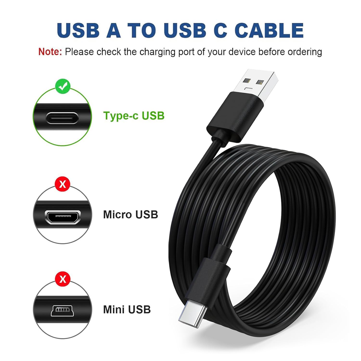Amazon.co.jp: UUOLOV USB C充電ケーブル Logitech MXキーキーボード