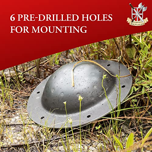 Armory Replicas Viking Shield Umbo, Hand Forged Iron, 8 Inches #TOP3