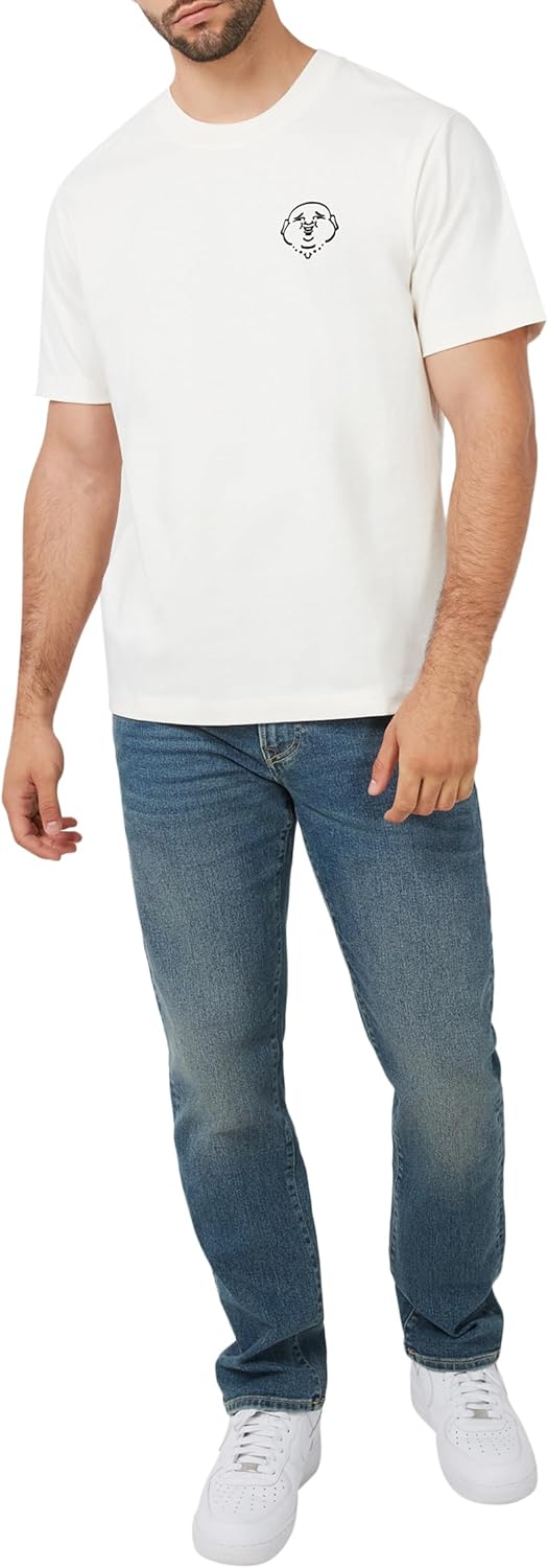 True Religion Mens Ss Give a Damn Flock Tee - Image 6