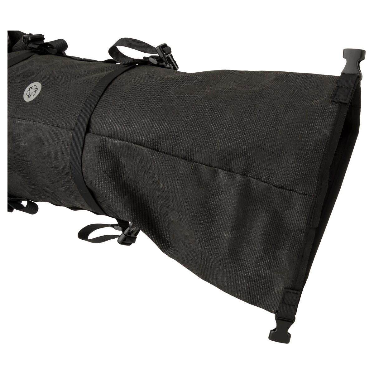 AGU Sacoche de Guidon Venture pour Vélo, Sacoche de Guidon 17 litres, Hydrofuge, Réfléchissante, Montage Simple, 100% Polyester Recyclé