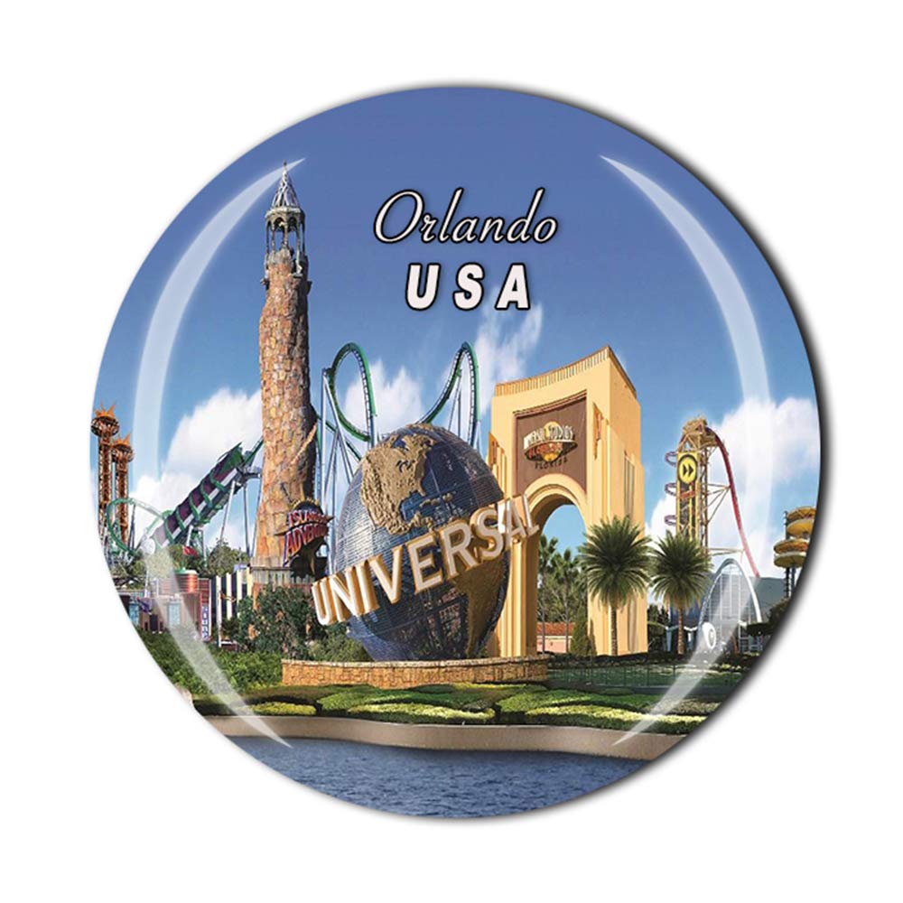 Orlando Florida USA Fridge Magnet Souvenir Gift Decor Magnetic Sticker Collection