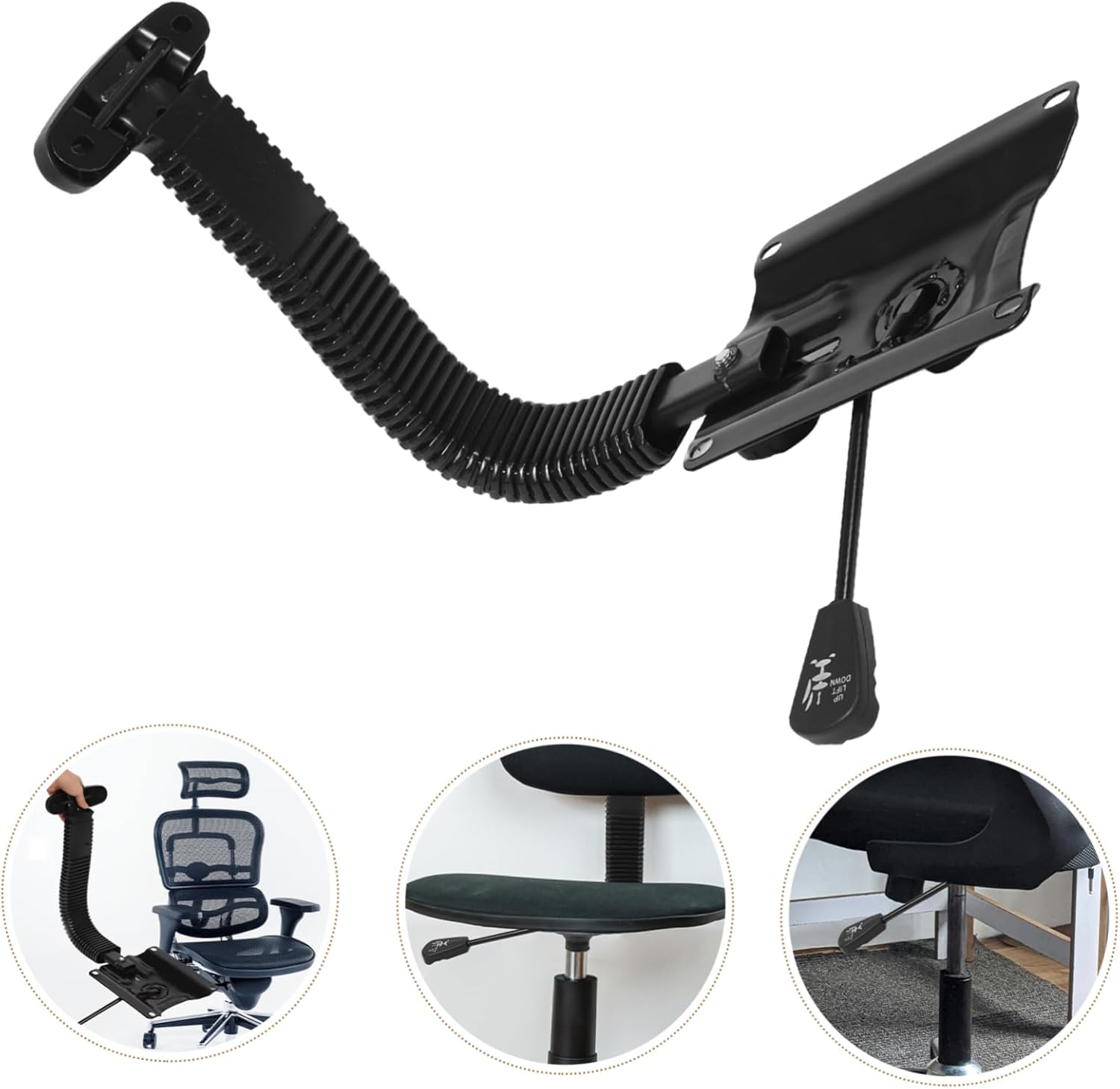 Cabilock 1set Office Chair Backrest Mechanism Parts Tilt Control for Office and Gaming Chairs and Easy Installation Compatible Various Brands