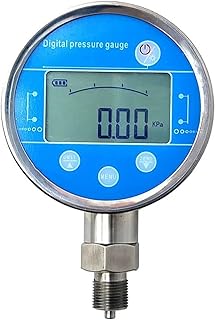CIRONI 8 Units Stainless Steel Negative Digital Manifold Water Pressure Manometer Gauge (Size : 0-2.5Mpa)