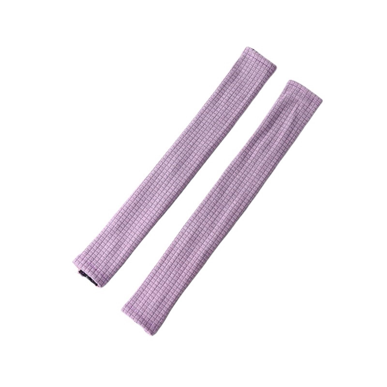 ENmrfvkz Office Spandex Armrest Covers, Office Chair Arm Covers 4 Pcs Multicolor Elastic Zip Armrest For Desk Chairs(Purple)