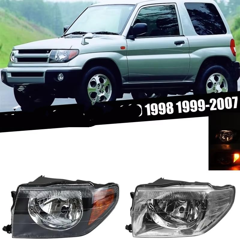 Luces antiniebla Pajero IO para reparar pilotos rotos y pasar la ITV sin bombilla derecho negro 2