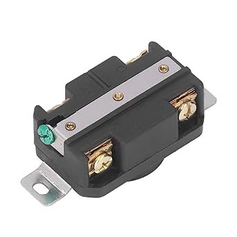 Industrial Female Connector, PA66 Shell 5 Holes Locking Outlet for Electrical Applications
