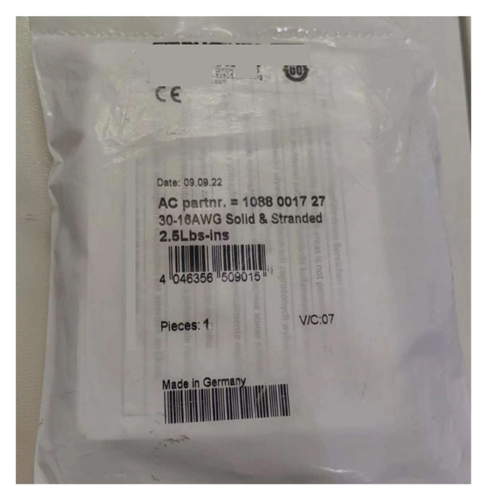 1 Uds conector 1088001727