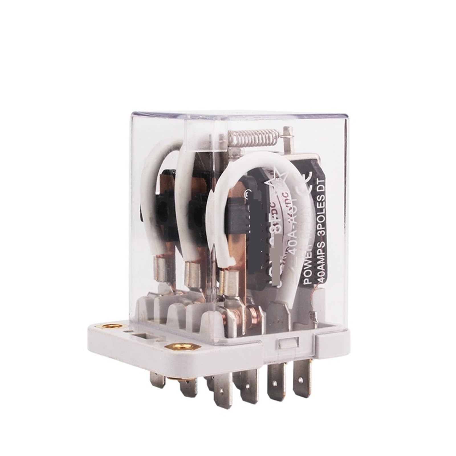 Relais haute puissance 38F DC220V : Composant Électromagnétique Durable