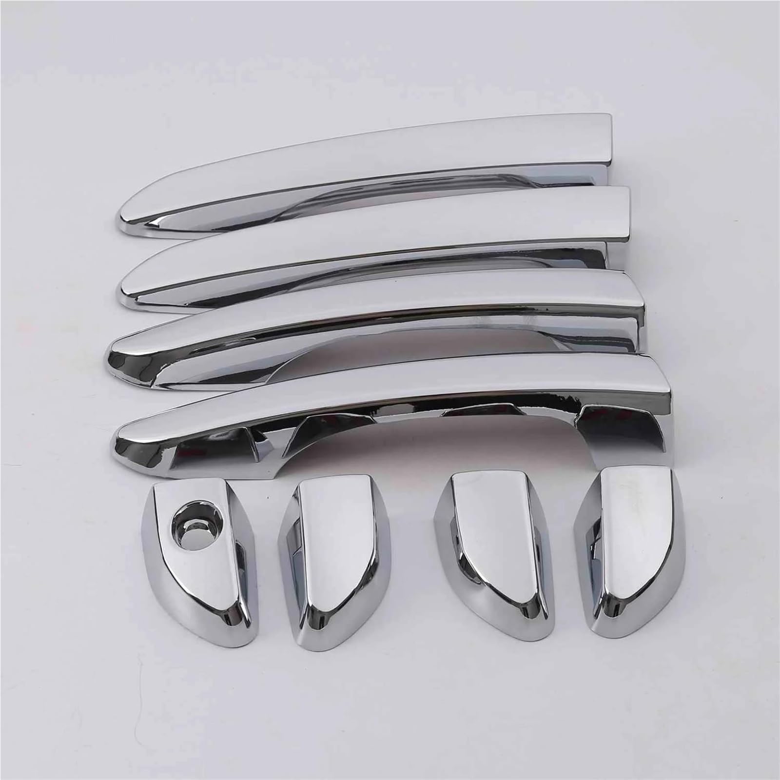 JTWMTY for Hyundai for Tucson LHD 2015-2020 Car Door Handle Covers Plate Exterior Decorative Sticker Accessories(Style 5)