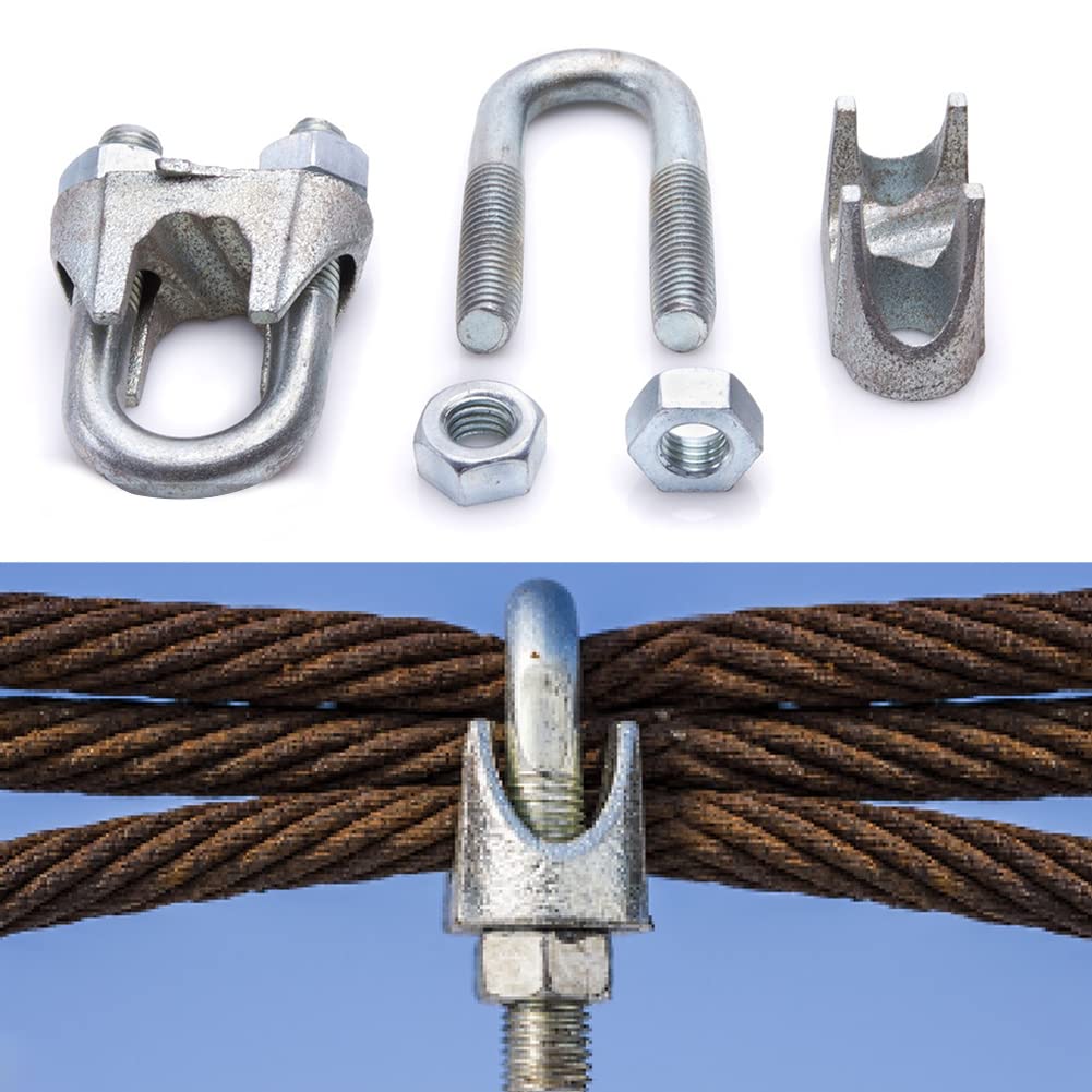 10 Pièces M3 Simplex Clips Serre-câbles En Acier Inoxydable 304 Pinces